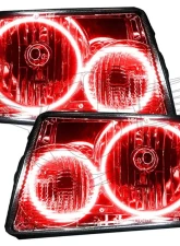 Oracle Lighting Pre-Assembled LED Halo Headlight Kit Red Color SMD HL Ford Ranger 2001-2011                                     - 7052-003 - Image 5