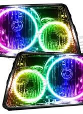 Oracle Lighting Pre-Assembled LED Halo Headlight Kit ColorShift w/ No Controller SMD HL Ford Ranger 2001-2011                                     - 7052-334 - Image 5