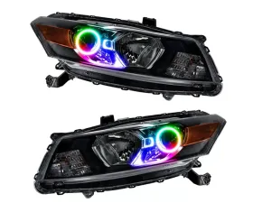 Oracle Lighting Pre-Assembled Halo Headlights ColorShift w/ No Controller SMD HL Honda Accord Coupe 2008-2012