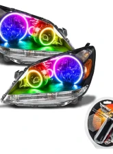 Oracle Lighting Pre-Assembled LED Halo Headlight Kit ColorShift w/ RF Controller SMD HL Honda Odyssey 2005-2007                                     - 7062-330 - Image 5