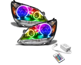 Oracle Lighting Pre-Assembled LED Halo Headlight Kit ColorShift w/ Simple Controller SMD HL Honda Odyssey 2005-2007