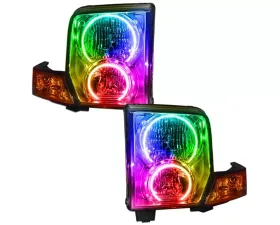 Oracle Lighting Pre-Assembled Halo Headlight Kit  ColorShift 2.0 SMD HL Jeep Commander 2006-2010