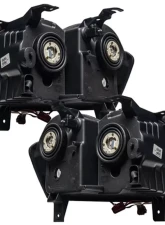 Oracle Lighting Pre-Assembled LED Halo Headlight Kit (Non HID) ColorShift w/ No Controller SMD HL (Non-HID)Jeep Grand Cherokee 2008-2010                                     - 7068-334 - Image 4