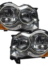 Oracle Lighting Pre-Assembled LED Halo Headlight Kit (Non HID) ColorShift w/ No Controller SMD HL (Non-HID)Jeep Grand Cherokee 2008-2010                                     - 7068-334 - Image 2