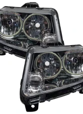 Oracle Lighting Pre-Assembled LED Halo Headlights (Non HID - Chrome) ColorSHIFT w/ BC1 Controller Jeep Grand Cherokee 2011-2013                                     - 7070-335 - Image 3