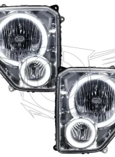 Oracle Lighting Pre-Assembled Halo Headlights White Color SMD HL Jeep Liberty 2008-2012                                     - 7075-001 - Image 5