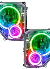Oracle Lighting Pre-Assembled Halo Headlights ColorSHIFT w/ BC1 Controller SMD HL Jeep Liberty 2008-2012                                     - 7075-335 - Image 5