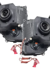 Oracle Lighting Pre-Assembled Halo Headlights ColorSHIFT w/ BC1 Controller SMD HL Jeep Liberty 2008-2012                                     - 7075-335 - Image 4