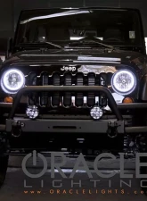 Oracle Lighting Pre-Assembled Headlights White Color SMD HL Jeep Wrangler JK 2007-2016                                     - 7079-001 - Image 7
