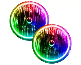 Oracle Lighting Dynamic ColorSHIFT Pre-Assembled Headlights Jeep Wrangler 2007-2016