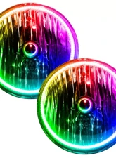 Oracle Lighting Dynamic ColorSHIFT Pre-Assembled Headlights Jeep Wrangler 2007-2016                                     - 7079-332 - Image 5