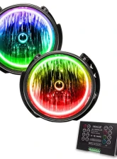 Oracle Lighting Pre-Assembled Headlights ColorSHIFT w/ 2.0 Controller SMD HL Jeep Wrangler JK 2007-2016                                     - 7079-333 - Image 5