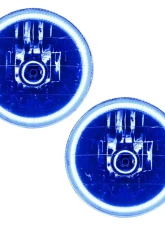 Oracle Lighting Pre-Assembled LED Halo Headlight Kit Blue Color SMD HL Jeep Wrangler TJ 1997-2006                                     - 7081-002 - Image 5