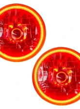 Oracle Lighting Pre-Assembled LED Halo Headlight Kit Amber Color SMD HL Jeep Wrangler TJ 1997-2006                                     - 7081-005 - Image 5