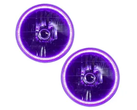 Oracle Lighting Pre-Assembled LED Halo Headlight Kit UV/Purple Color SMD HL Jeep Wrangler TJ 1997-2006