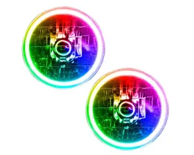 Oracle Lighting Pre-Assembled LED Halo Headlight Kit ColorSHIFT SMD HL Jeep Wrangler TJ 1997-2006