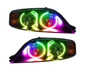 Oracle Lighting Pre-Assembled LED Halo Headlight Kit ColorSHIFT w/ 2.0 Controller SMD HL Lincoln LS 2000-2002