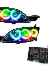 Oracle Lighting Pre-Assembled Halo Headlights ColorSHIFT w/ 2.0 Controller SMD HL Mazda 3 Hatchback/Halogen Style 2004-2009                                     - 7086-333 - Image 5
