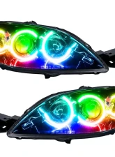 Oracle Lighting Pre-Assembled Halo Headlights ColorSHIFT w/ No Controller SMD HL Mazda 3 Hatchback/Halogen Style 2004-2009                                     - 7086-334 - Image 5