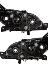 Oracle Lighting Pre-Assembled Halo Headlights ColorSHIFT w/ BC1 Controller SMD HL Mazda 3 Hatchback/Halogen Style 2004-2009                                     - 7086-335 - Image 4