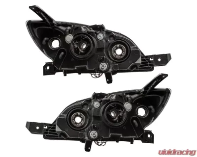 Oracle Lighting Pre-Assembled Halo Headlights ColorSHIFT w/ BC1 Controller SMD HL Mazda 3 Hatchback/Halogen Style 2004-2009 - 7086-335