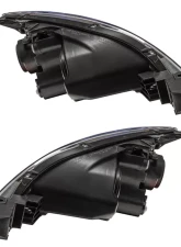 Oracle Lighting Pre-Assembled Halo Headlights ColorSHIFT w/ BC1 Controller SMD HL Mazda 3 Hatchback/Halogen Style 2004-2009                                     - 7086-335 - Image 5