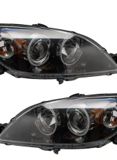 Oracle Lighting Pre-Assembled Halo Headlights ColorSHIFT w/ BC1 Controller SMD HL Mazda 3 Hatchback/Halogen Style 2004-2009                                     - 7086-335 - Image 2