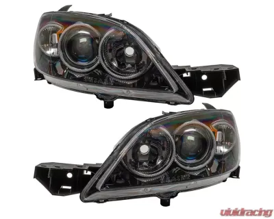 Oracle Lighting Pre-Assembled Halo Headlights ColorSHIFT w/ BC1 Controller SMD HL Mazda 3 Hatchback/Halogen Style 2004-2009 - 7086-335