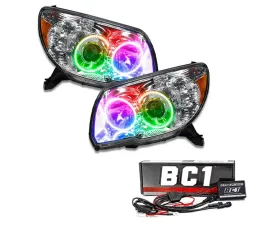 Oracle Lighting Pre-Assembled Halo Headlights (Non HID) ColorSHIFT w/ BC1 Controller SMD HL Toyota 4-Runner 2006-2009