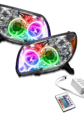Oracle Lighting Pre-Assembled Halo Headlights (Non HID) ColorSHIFT w/ Simple Controller SMD HL Toyota 4-Runner 2006-2009                                     - 7089-504 - Image 5