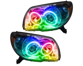 Oracle Lighting Pre-Assembled Halo Headlights ColorSHIFT w/ No Controller SMD HL Toyota 4-Runner Sport 2006-2009