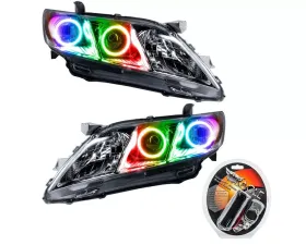 Oracle Lighting Pre-Assembled Halo Headlights ColorSHIFT w/ RF Controller SMD HL Toyota Camry 2007-2009