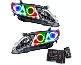 Oracle Lighting Pre-Assembled Halo Headlights ColorSHIFT w/ 2.0 Controller SMD HL Toyota Camry 2007-2009