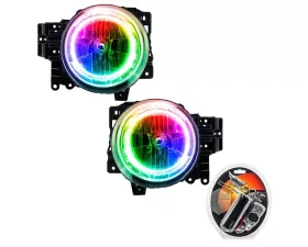 Oracle Lighting Pre-Assembled Headlights ColorSHIFT w/ RF Controller SMD HL Toyota FJ Cruiser 2007-2010