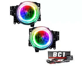Oracle Lighting Pre-Assembled Headlights ColorSHIFT w/ BC1 Controller SMD HL Toyota FJ Cruiser 2007-2010