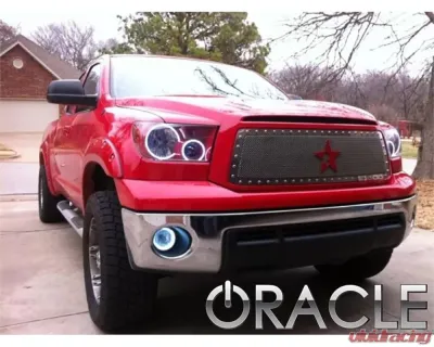 Oracle Lighting Pre-Assembled Halo Headlights (Chrome Housing) White Color SMD HL Toyota Tundra 2007-2013 - 7094-001