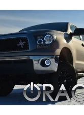 Oracle Lighting Pre-Assembled Halo Headlights (Chrome Housing) White Color SMD HL Toyota Tundra 2007-2013                                     - 7094-001 - Image 8