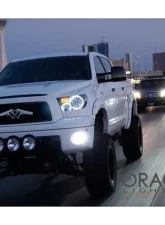 Oracle Lighting Pre-Assembled Halo Headlights (Chrome Housing) White Color SMD HL Toyota Tundra 2007-2013                                     - 7094-001 - Image 9
