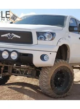 Oracle Lighting Pre-Assembled Halo Headlights (Chrome Housing) White Color SMD HL Toyota Tundra 2007-2013                                     - 7094-001 - Image 10