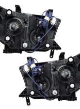 Oracle Lighting Pre-Assembled Halo Headlights (Chrome Housing) ColorSHIFT w/ 2.0 Controller SMD HL Toyota Tundra 2007-2013                                     - 7094-333 - Image 4