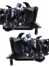 Oracle Lighting Pre-Assembled Halo Headlights (Chrome Housing) ColorSHIFT w/ 2.0 Controller SMD HL Toyota Tundra 2007-2013                                     - 7094-333 - Image 5