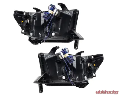 Oracle Lighting Pre-Assembled Halo Headlights (Chrome Housing) ColorSHIFT w/ 2.0 Controller SMD HL Toyota Tundra 2007-2013 - 7094-333