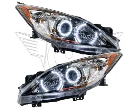 Oracle Lighting Pre-Assembled Headlights (Halogen) White Color SMD HL Mazda 3 2010-2013