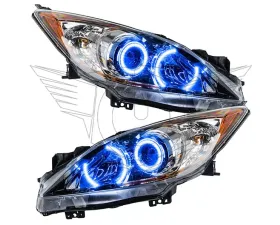 Oracle Lighting Pre-Assembled Headlights (Halogen) Blue Color SMD HL Mazda 3 2010-2013