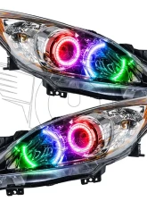 Oracle Lighting Pre-Assembled Headlights (Halogen) ColorSHIFT w/o Controller SMD HL Mazda 3 2010-2013                                     - 7100-334 - Image 5