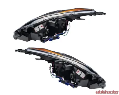 Oracle Lighting Pre-Assembled Headlights (Halogen) ColorSHIFT w/ RF Controller SMD HL Mazda 3 2010-2013 - 7100-330