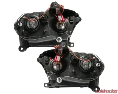 Oracle Lighting Pre-Assembled Headlights Non-HID (Chrome Housing) ColorSHIFT w/ 2.0 Controller SMD HL Dodge Durango 2011-2013 - 7101-333