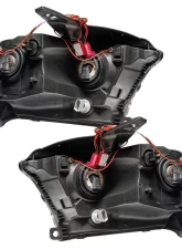 Oracle Lighting Pre-Assembled Headlights Non-HID (Chrome Housing) ColorSHIFT w/ 2.0 Controller SMD HL Dodge Durango 2011-2013                                     - 7101-333 - Image 5