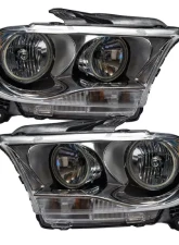 Oracle Lighting Pre-Assembled Headlights Non-HID (Chrome Housing) ColorSHIFT w/ 2.0 Controller SMD HL Dodge Durango 2011-2013                                     - 7101-333 - Image 2