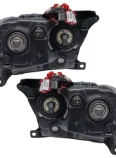 Oracle Lighting Pre-Assembled Halo Headlights (Non-HID Black Housing) ColorSHIFT w/ No Controller SMD Dodge Durango 2011-2013                                     - 7102-334 - Image 4